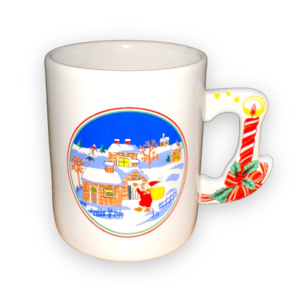 The Love Mug Collectible Coffee Cup Santa Claus Presents Christmas Night